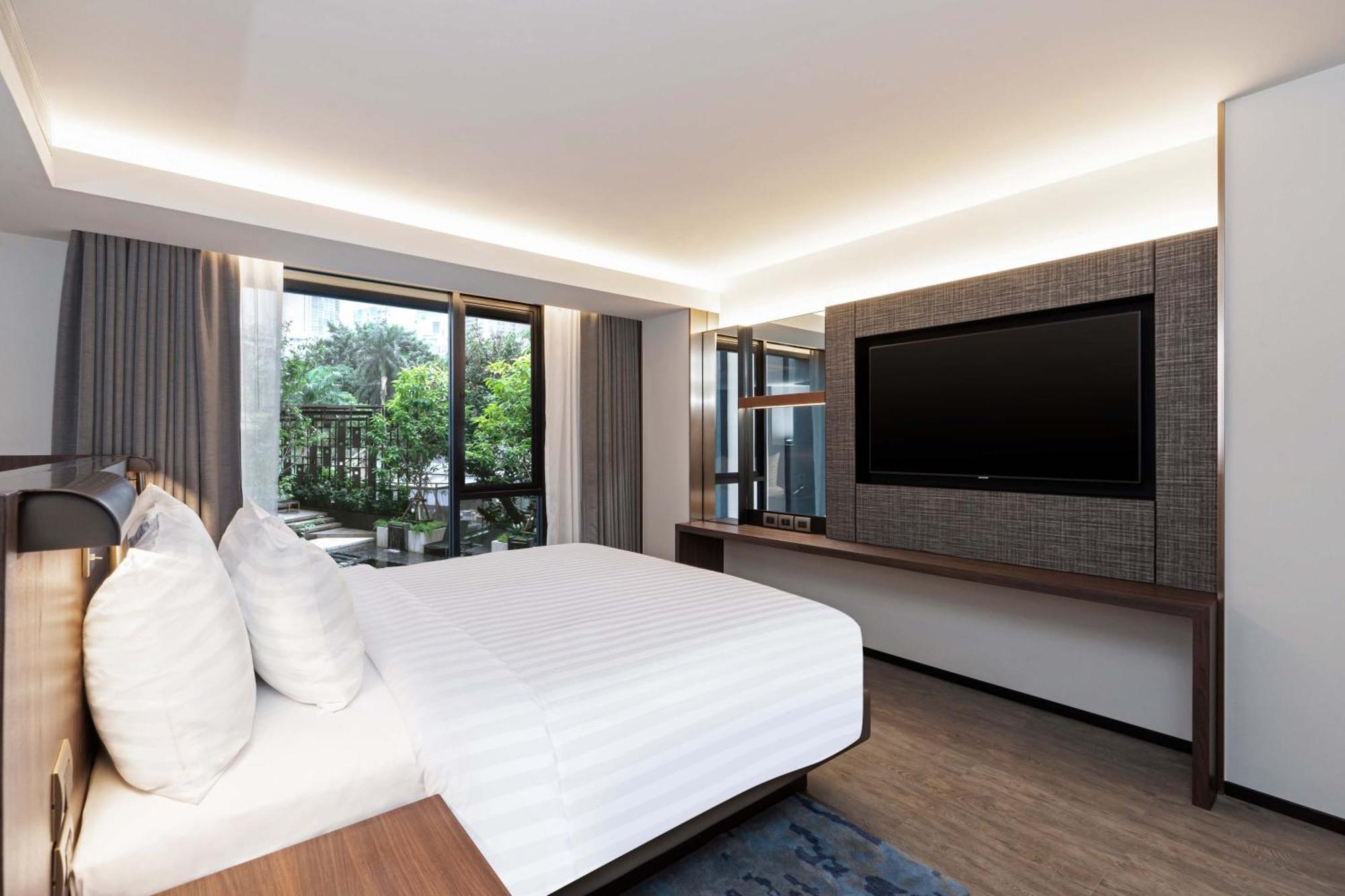 Gardina Asoke Hotel&Residence Bangkok Exterior foto