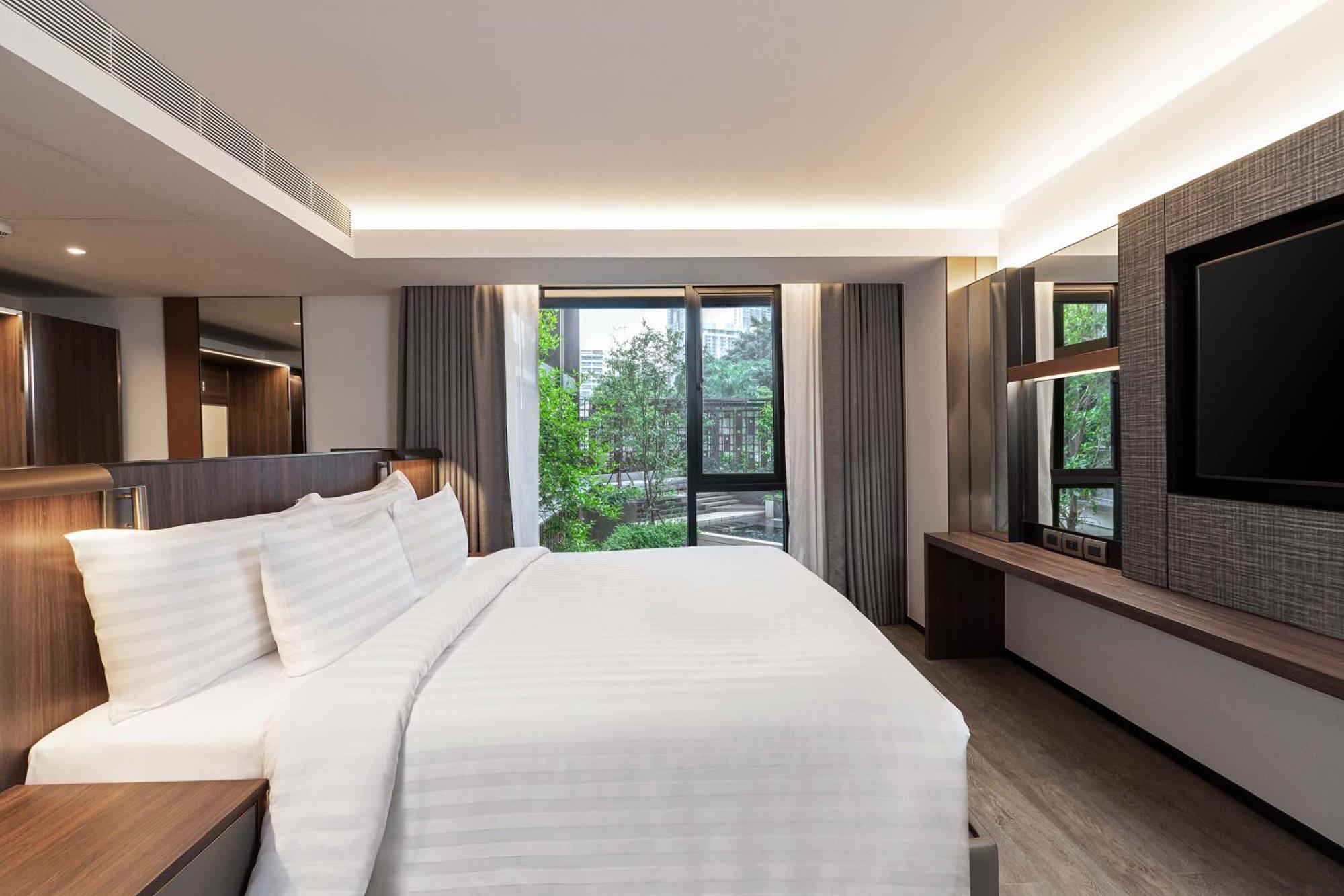 Gardina Asoke Hotel&Residence Bangkok Exterior foto